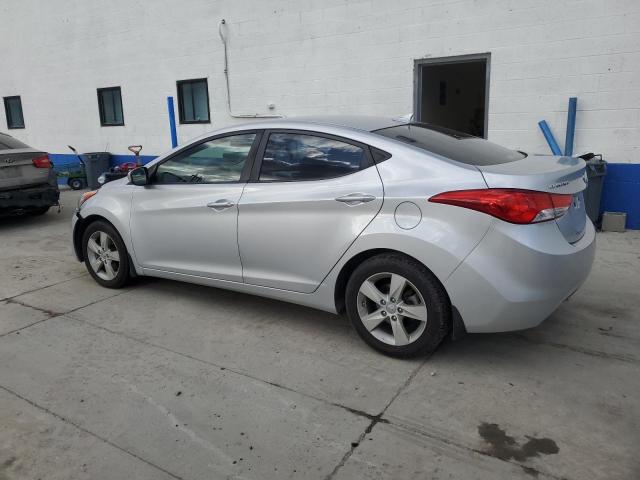 KMHDH4AEXDU881764 - 2013 HYUNDAI ELANTRA GLS SILVER photo 2