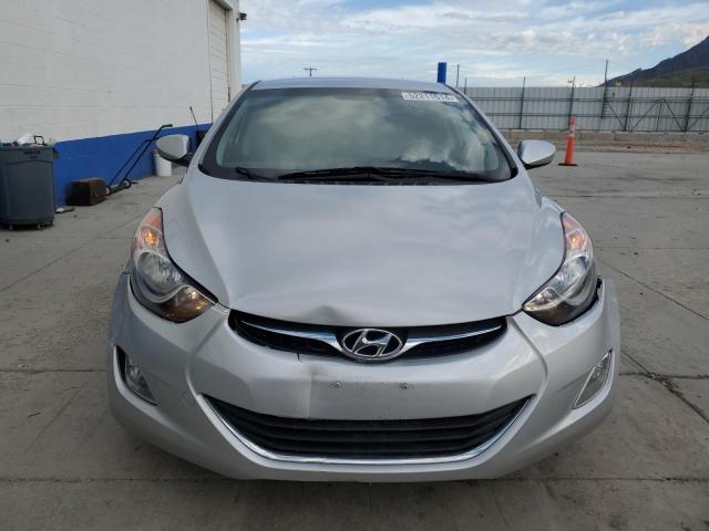 KMHDH4AEXDU881764 - 2013 HYUNDAI ELANTRA GLS SILVER photo 5