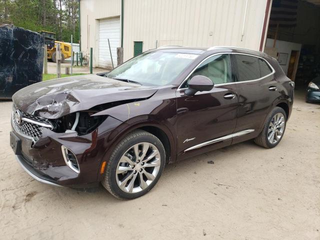 LRBFZSR43MD049398 - 2021 BUICK ENVISION AVENIR BLACK photo 1