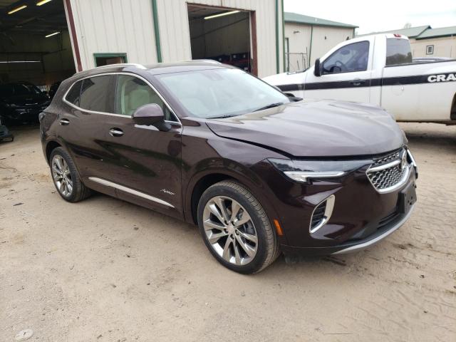 LRBFZSR43MD049398 - 2021 BUICK ENVISION AVENIR BLACK photo 4