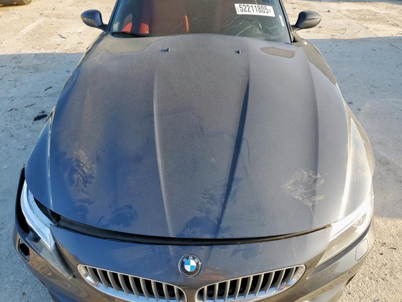 WBALM7C59FJ799195 - 2015 BMW Z4 SDRIVE35I GRAY photo 11