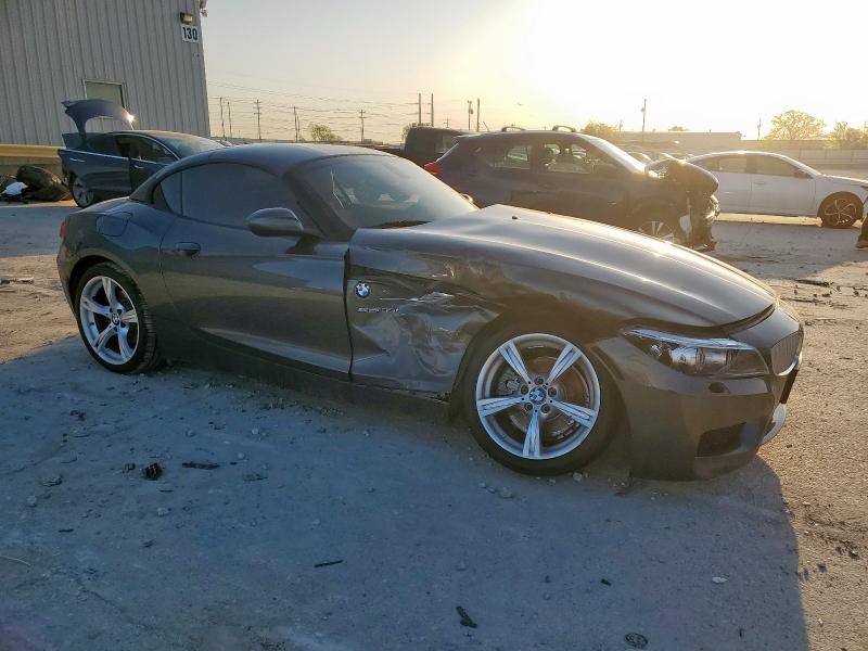 WBALM7C59FJ799195 - 2015 BMW Z4 SDRIVE35I GRAY photo 4