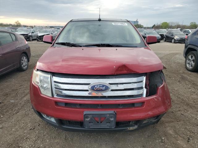 2FMDK49C78BA26133 - 2008 FORD EDGE LIMITED RED photo 5