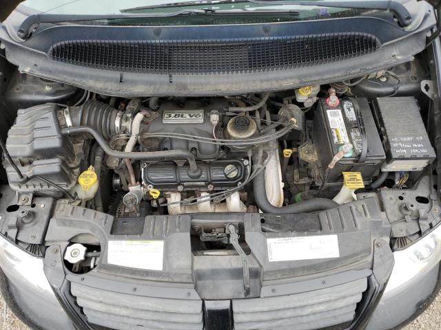 2D4GP44L86R640173 - 2006 DODGE GRAND CARA SXT BLACK photo 12