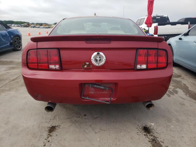 1ZVHT80NX95110569 - 2009 FORD MUSTANG RED photo 6