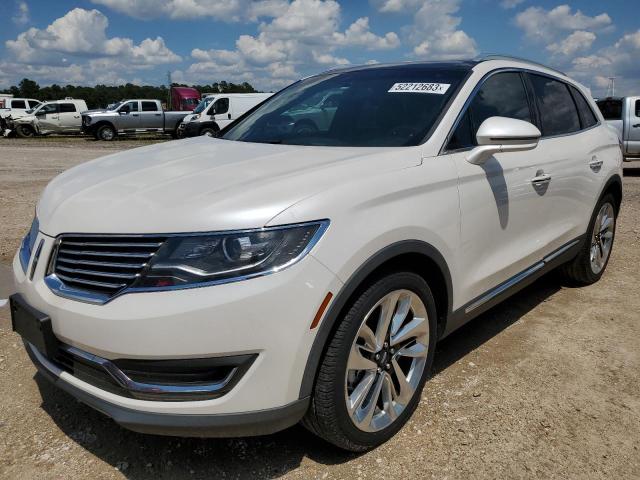 2LMPJ6LR6JBL22876 - 2018 LINCOLN MKX RESERVE WHITE photo 1