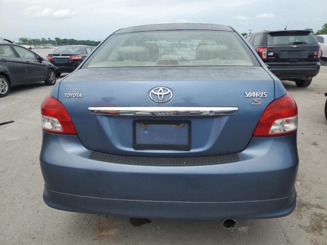 JTDBT923171084605 - 2007 TOYOTA YARIS BLUE photo 6