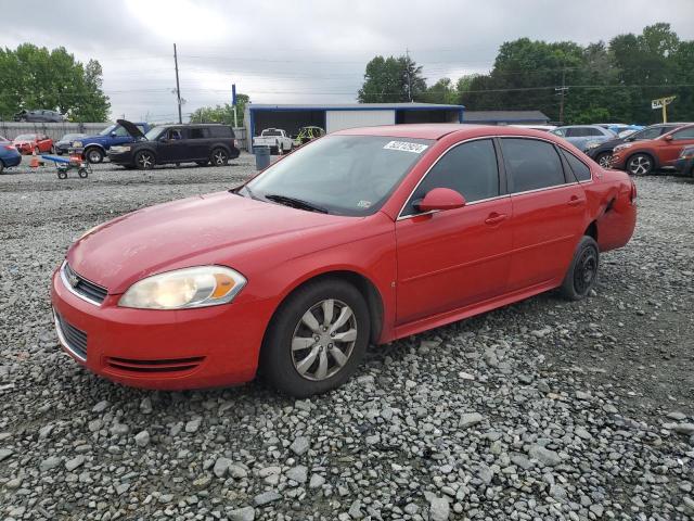 2G1WB57K491240302 - 2009 CHEVROLET IMPALA LS RED photo 1