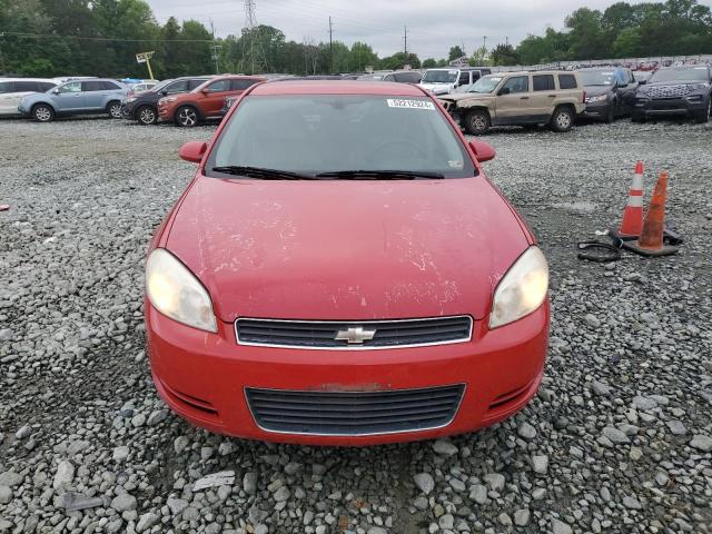 2G1WB57K491240302 - 2009 CHEVROLET IMPALA LS RED photo 5