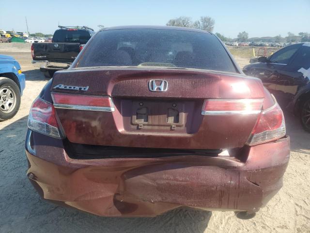 1HGCP2F31CA115910 - 2012 HONDA ACCORD LX RED photo 6