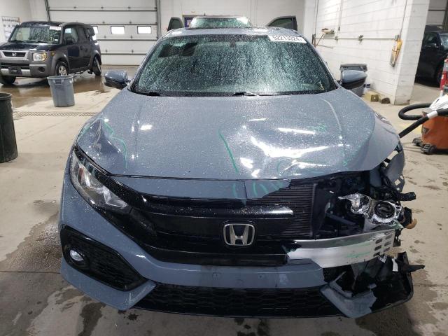 SHHFK7H51JU208841 - 2018 HONDA CIVIC EX GRAY photo 5