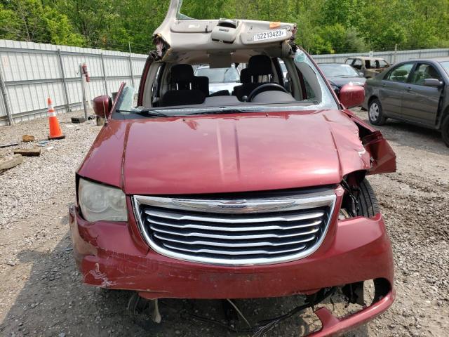 2C4RC1BG5CR208111 - 2012 CHRYSLER TOWN & COU TOURING 栗色 照片 5