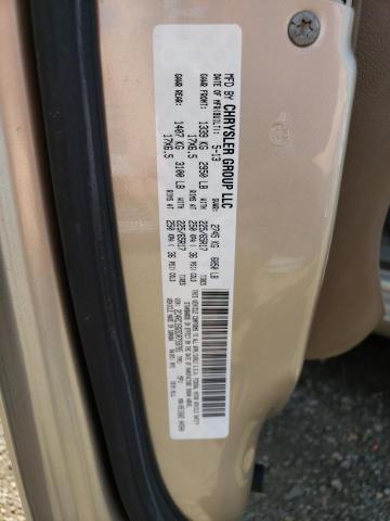 2C4RC1BG5DR759785 - 2013 CHRYSLER TOWN & COU TOURING Bej foto 14