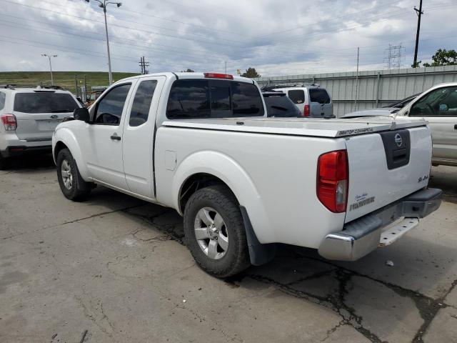 1N6AD0CW4CC452316 - 2012 NISSAN FRONTIER SV WHITE photo 2