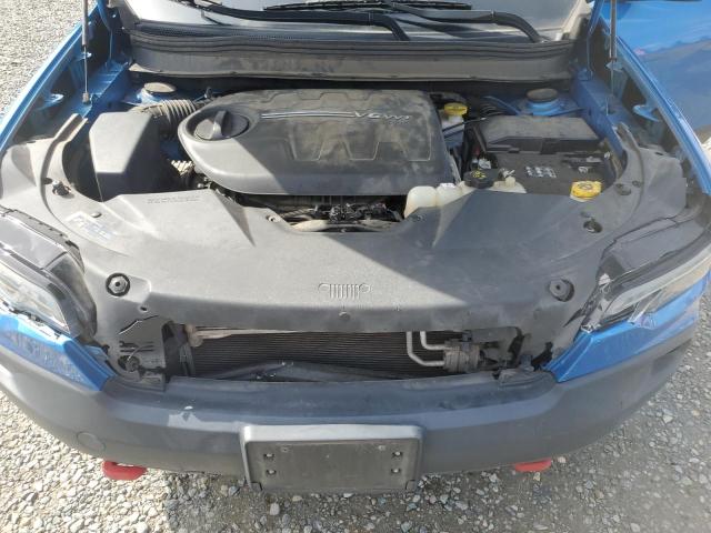 1C4PJMBX0KD108370 - 2019 JEEP CHEROKEE TRAILHAWK BLUE photo 12