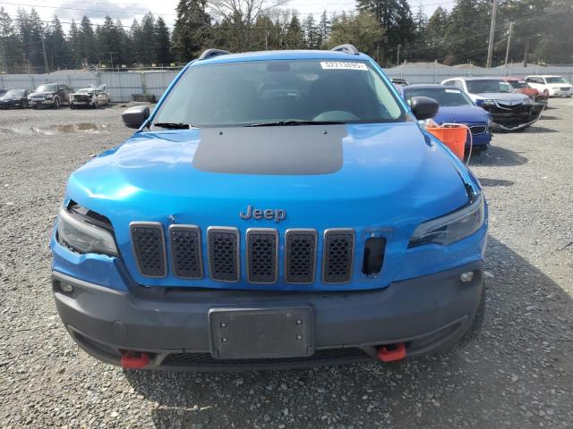 1C4PJMBX0KD108370 - 2019 JEEP CHEROKEE TRAILHAWK BLUE photo 5