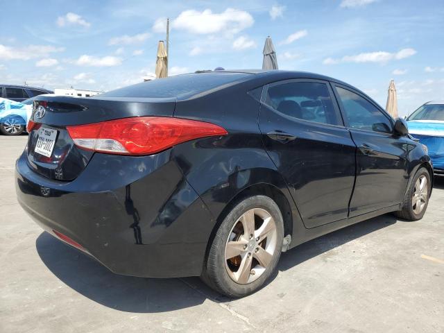 KMHDH4AE9BU143998 - 2011 HYUNDAI ELANTRA GLS BLACK photo 3