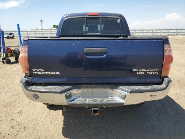 3TMJU62N16M010546 - 2006 TOYOTA TACOMA DOUBLE CAB PRERUNNER BLUE photo 6