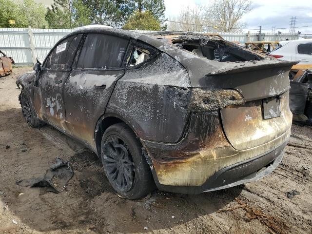 7SAYGDEE0PF628665 - 2023 TESLA MODEL Y BURN photo 2