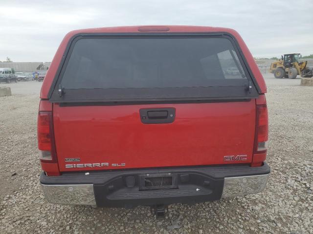 3GTP2VE36BG340485 - 2011 GMC SIERRA K1500 SLE RED photo 6