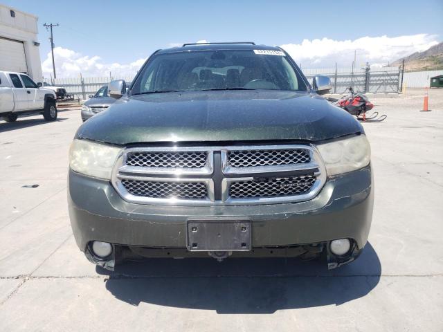 1D4SE5GTXBC695342 - 2011 DODGE DURANGO CITADEL GREEN photo 5