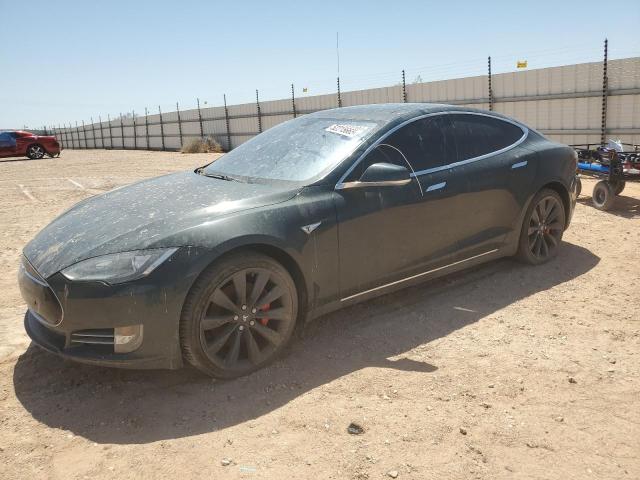 5YJSA1H18EFP49002 - 2014 TESLA MODEL S 黑色 照片 1