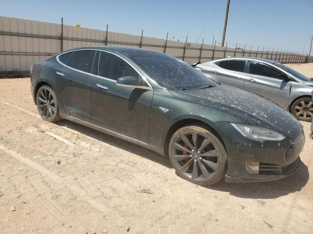 5YJSA1H18EFP49002 - 2014 TESLA MODEL S 黑色 照片 4