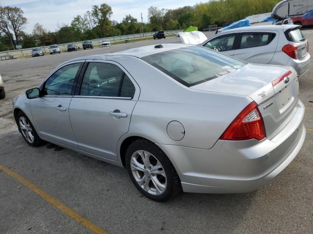 3FAHP0HA9CR322626 - 2012 FORD FUSION SE SILVER photo 2