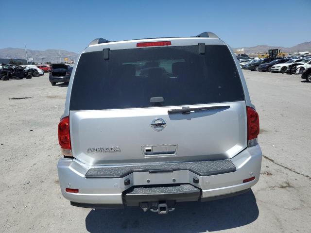 5N1AA0ND1FN600739 - 2015 NISSAN ARMADA SV SILVER photo 6