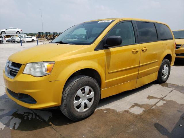 2D4RN4DG9BR778915 - 2011 DODGE GRAND CARA EXPRESS YELLOW photo 1