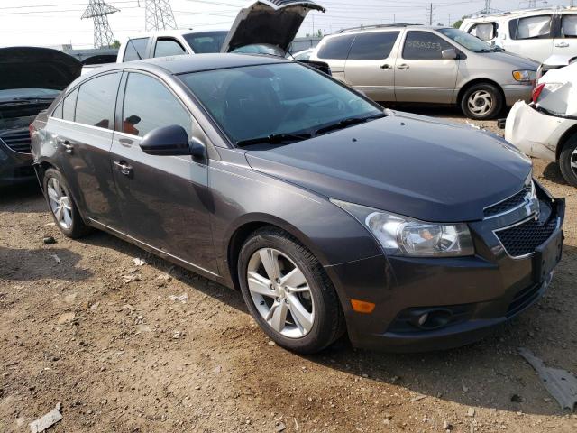 1G1P75SZ6E7286995 - 2014 CHEVROLET CRUZE GRAY photo 4