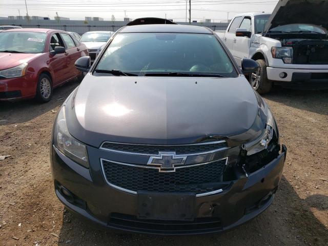 1G1P75SZ6E7286995 - 2014 CHEVROLET CRUZE GRAY photo 5