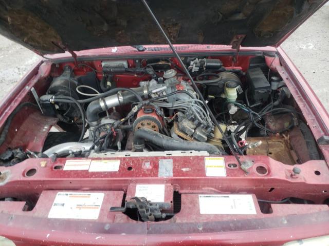 1FTCR10A1VPB34824 - 1997 FORD RANGER RED photo 11