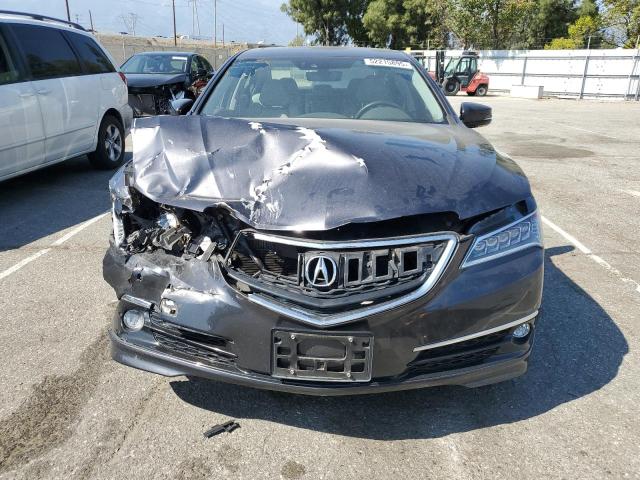 19UUB2F79FA010350 - 2015 ACURA TLX ADVANCE GRAY photo 5
