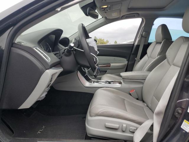 19UUB2F79FA010350 - 2015 ACURA TLX ADVANCE GRAY photo 7