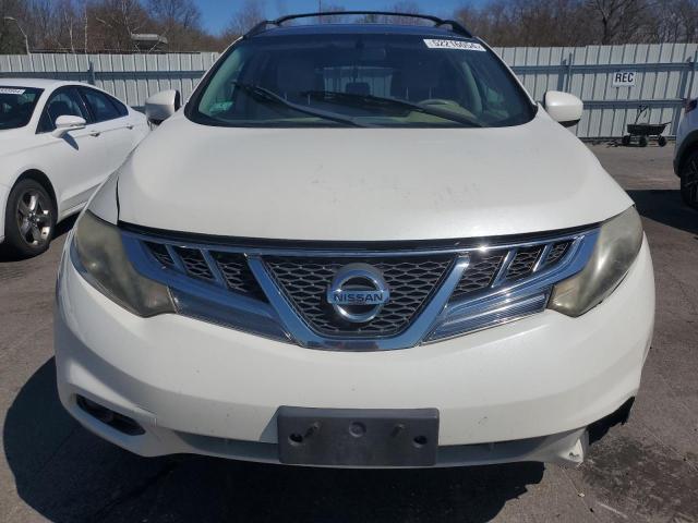 JN8AZ1MW4CW205907 - 2012 NISSAN MURANO S WHITE photo 5