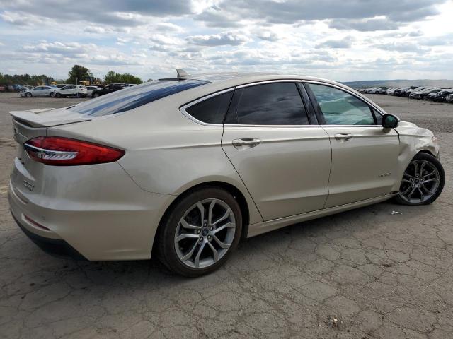 3FA6P0RU7KR187791 - 2019 FORD FUSION TITANIUM CREAM photo 3