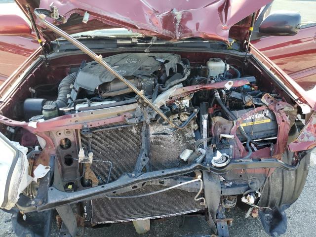 JTEBU14R378079375 - 2007 TOYOTA 4RUNNER SR5 BURGUNDY photo 12