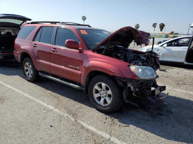 JTEBU14R378079375 - 2007 TOYOTA 4RUNNER SR5 BURGUNDY photo 4