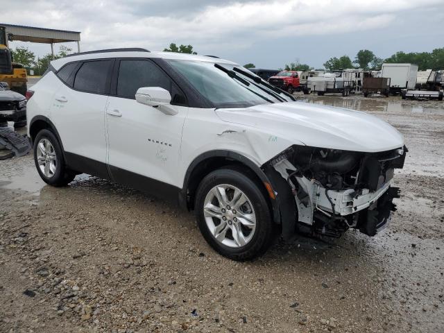 3GNKBCRS8MS563697 - 2021 CHEVROLET BLAZER 2LT WHITE photo 4