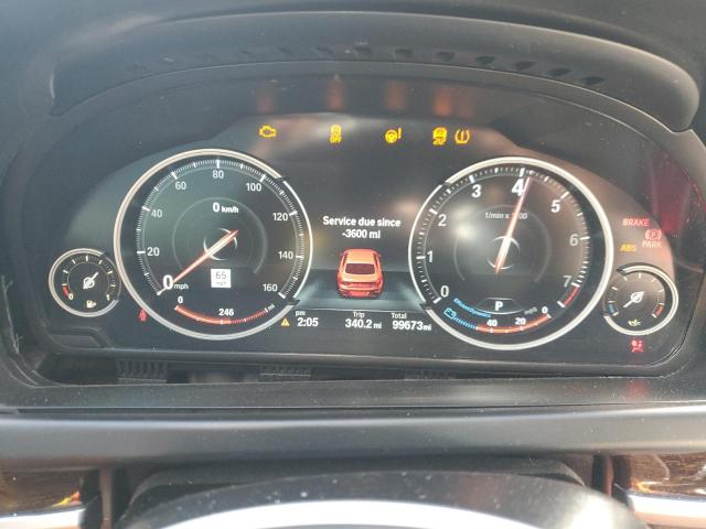 WBA6B2C56ED129428 - 2014 BMW 650 I GRAN COUPE BLUE photo 9