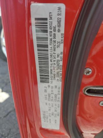 3C6RR6LT5GG343759 - 2016 RAM 1500 SLT RED photo 12