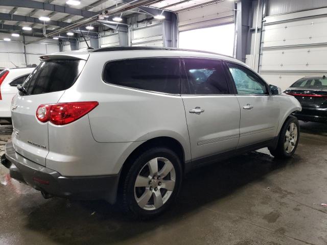 1GNKVLED7CJ299757 - 2012 CHEVROLET TRAVERSE LTZ SILVER photo 3