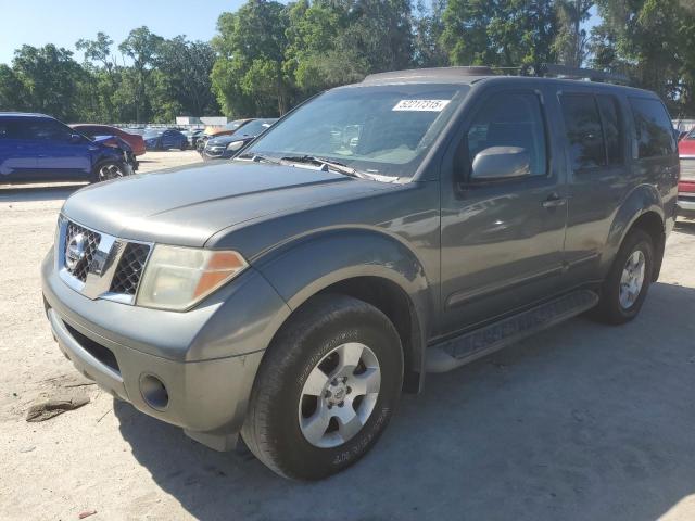 5N1AR18W85C766052 - 2005 NISSAN PATHFINDER LE ნაცრისფერი ფოტო 1