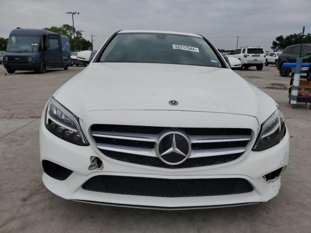 W1KWF8DB0MR647346 - 2021 MERCEDES-BENZ C 300 WHITE photo 5