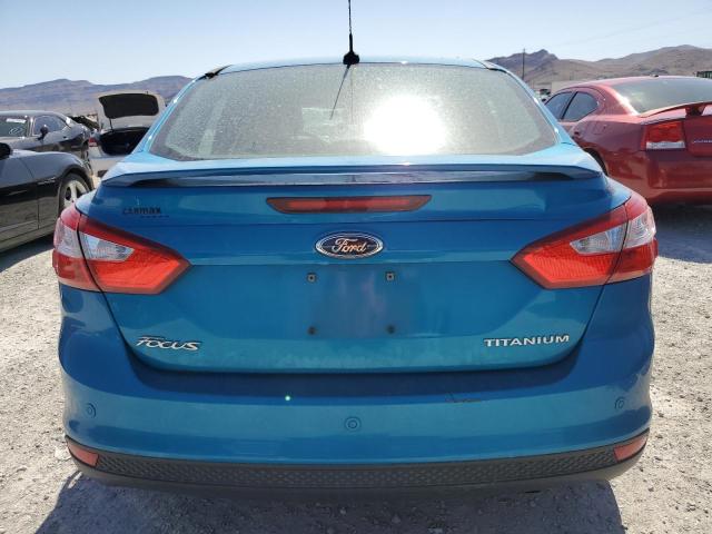 1FAHP3J29CL359811 - 2012 FORD FOCUS TITANIUM BLUE photo 6