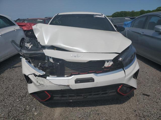 3KPF54AD4NE442881 - 2022 KIA FORTE GT LINE WHITE photo 5