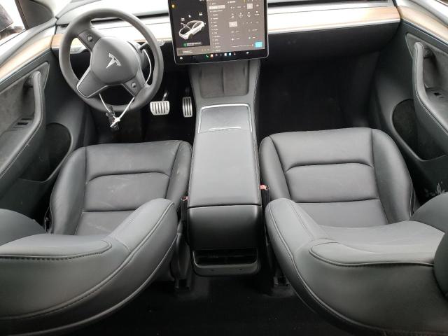 7SAYGDEF4PF885871 - 2023 TESLA MODEL Y GRAY photo 8