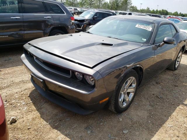 2C3CDYAG9EH294873 - 2014 DODGE CHALLENGER SXT GRAY photo 1