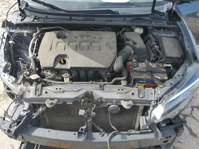 2T1BURHEXJC056522 - 2018 TOYOTA COROLLA L GRAY photo 11